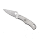 Spyderco Bug SS Handle, SS FE Blade Fold Knife C133P