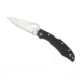 Byrd by Spyderco Cara Cara 2 Folding Knife, 95 mm, Stainless Steel Plain Blade, G-10 Black Handle, BY03GP2