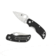 Spyderco Cat Black Handle G-10 Silver FE Blade Fold Knife C129GP