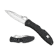 Spyderco Centofante 3 Folding Knife, 3.14in, VG-10, Drop Point, FE Blade, FRN Black Handle, C66PBK3