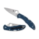 Spyderco Delica 4 Folding Knife, 2.9in, CPM SPY27, Satin, Modified Clip Blade, FRN Blue Handle, 716104000319