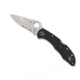 Spyderco Delica 4 Lightweight Thin Red Line Folding Knife, 2.9in, VG-10 Steel, FRN, C11FPSBKRD