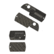 Spyderco Dog Tag Folder Folding Knife, 1.2in, CPM S30V, Drop Point, Plain Edge, Black Blade, Carbon Fiber/G-10 Laminate, Carbon Fiber Handle, C188CFBBKP