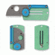 Spyderco Dog Tag Folder Plain Edge Knife C188ALTIP