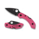 Spyderco Dragonfly 2 Folding Knife, 2.28in, CPM-S30V Stainless Steel, Leaf Blade, FRN Pink Handle, C28FPPNS30VBK2