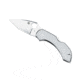 Spyderco Dragonfly 2 Lightweight Folding Knife, 2.313in, VG-10, Plain Leaf Blade, Stainless Steel Handle, C28P