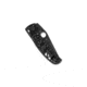 Spyderco Edgerati Folding Knife, 3.57in, CPM S30V, DLC, Clip Point, Aluminum, Black Handle, 716104017973