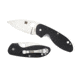 Spyderco Efficient Folding Knife, 3in, 8Cr13MoV, Leaf Blade, Fiberglass-Reinforced Nylon, Black Handle, C216GP