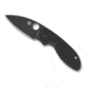 Spyderco Efficient Folding Knife, 3in, 8Cr13MoV, Drop Point Blade, PlainEdge, G-10 Black Handle, C216GPBBK