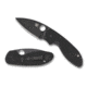 Spyderco Efficient Folding Knife, 3in, 8Cr13MoV, Drop Point Blade, PlainEdge, G-10 Black Handle, C216GPBBK