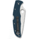 Spyderco Endura 4 Folding Knife, 3.8in, K390 Steel, Leaf Blade, FRN Blue Handle, C10FPK390
