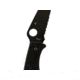Spyderco Endura 4 Lightweight Folding Knife, 3.8in, VG-10, Partially Serrated Drop Point Blade, Black Blade, Black FRN Handle, C10PSBBK