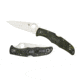 Spyderco Endura 4 Zome Folding Knife, 3.8in, VG-10, Drop Point, FRN Green Handle, C10ZFPGR