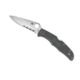 Spyderco Endura 4 Folding Knife, 3.8in, VG-10, Clip Point, Partially Serrated Blade, Foliage Green FRN Handle, C10PSFG