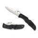 Spyderco Endura 4 Folding Knife with Emerson Opener, 3.8in, VG-10, Clip Point FE Blade, Gray FRN Handle, C10PGYW
