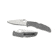 Spyderco Endura 4 Lightweight Folding Knife, 3.8in, VG-10, Drop Point, Full-Flat Grind, Plain Edge, Satin Finish, FRN Gray Handle, C10FPGY