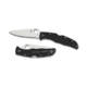 Spyderco Endura4 Lightweight Knife, Black FRN Flat Ground PlainEdge C10FPBK