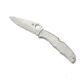 Spyderco Endura 4 Folding Knife, 3.8in, VG-10, Drop Point, FRN Silver Handle, C10P
