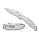 Spyderco Endura 4 Folding Knife, 3.8in, VG-10, Drop Point, FRN Silver Handle, C10P