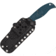 Spyderco Enuff 2 Lightweight K390 Fixed Blade Knife, 3.95in, K390 Steel, FRN Handle, Blue, FB31SBL2K390