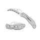 Spyderco Harpy Folding Knife, 2.75in, VG-10, Satin, Hawkbill Blade, Stainless Steel, Stainless Handle, 716104000050