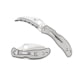 Spyderco Harpy Folding Knife, 2.75in, VG-10, Satin, Hawkbill Blade, Stainless Steel, Stainless Handle, 716104000050