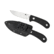 Spyderco Junction Fixed Blade Knife, Black, FB38GP