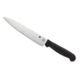 Spyderco Kitchen Utility Knife, 6.5 in PlainEdge Blade, Polypropylene Black Handle K04PBK