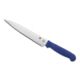 Spyderco Kitchen Utility Knife, 6.5 in Serrated Blade, Polypropylene Blue Handle K04SBL