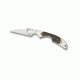 Spyderco Kiwi3 Stag Handle FE Blade Fold Knife C75STP3