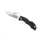 Spyderco Ladybug 3 Folding Knife, 1.9in, VG-10, Clip Point, FRN Black Handle, LBKP3