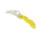 Spyderco Ladybug 3 Folding Knife, Salt Yellow FRN Handle, H-1 Hawkbill LYLS3HB