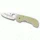 Spyderco Leafstorm Titanium G10 OL Handle Blade Fold Knife C128GP