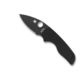 Spyderco Lil' Native Folding Knife, 2.42in, CPM S30V, Drop Point, Plain Edge, G-10 Black Handle, C230GPBBK