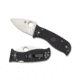 Spyderco Lil Temperance 3 Folding Knife, Black, C69GP3