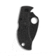 Spyderco Manbug Folding Knife, 1.97 in, VG-10 Stainless Steel, Black Blade, Wharncliffe Blade, FRN Black Handle, MBKWPBK