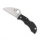 Spyderco Manbug Folding Knife, 1.97in, VG-10 Steel, Wharncliffe Blade, FRN Black Handle, MBKWP