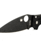 Spyderco Manix 2 Lightweight Plain Edge Folding Knife, FRCP Black, Black Blade C101PBBK2