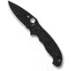 Spyderco Manix 2 XL Salt Folding Knife, DLC Finish, 3.85in, CPM MagnaCut, Drop Point Blade, G10, Black Handle, C95GMCBKP2