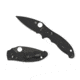 Spyderco Manix 2 Folding Knife, 3.37in, CTS BD1, Drop Point Blade, G-10, Black Handle, C101GPBBK2