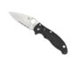 Spyderco Manix 2 Folding Knife, 3.37in, CPM S30V, Drop Point Blade, Partially Serrated, G10, Blue Handle, C101GPS2