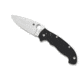 Spyderco Manix2 XL Black G-10 Handle FE Blade Fold Knife C95GP2