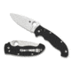 Spyderco Manix2 XL Black G-10 Handle FE Blade Fold Knife C95GP2