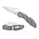 Spyderco Meadowlark 2 Titanium Plain Edge Folding Knife BY04TIP2