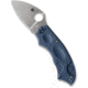 Spyderco Meerkat Lightweight Sprint Folding Knife, 2in, CPM SPY27, Clip Point Blade, FRN Black Handle, C64PCBL