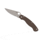 Spyderco Military 2 Folding Knife, 4.02 in, CPM 15V, Brown, G10, C36GPBN15V2
