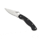 Spyderco Military Folding Knife, Black G-10 Handle, FE Blade, C36GPE
