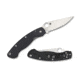 Spyderco Military Folding Knife, Black G-10 Handle, FE Blade, Left Handed, C36GPLE