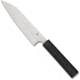Spyderco Minarai Kitchen Knife, 6.41in, CTS BD1N Steel, PlainEdge, Funayuki Blade, Polypropylene, Black Handle K16PBK