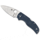 Spyderco Native 5 Folding Knife, 2.95in, CPM SPY27 Steel, Leaf Blade, FRN Handle, Cobalt Blue, C41PCBL5